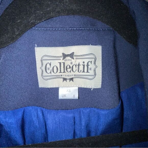 Collectif Bernadette Blazer Jacket - Picture 4 of 7